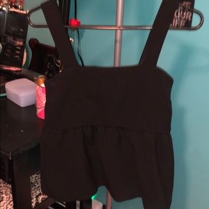 Dressy Black Tank Top